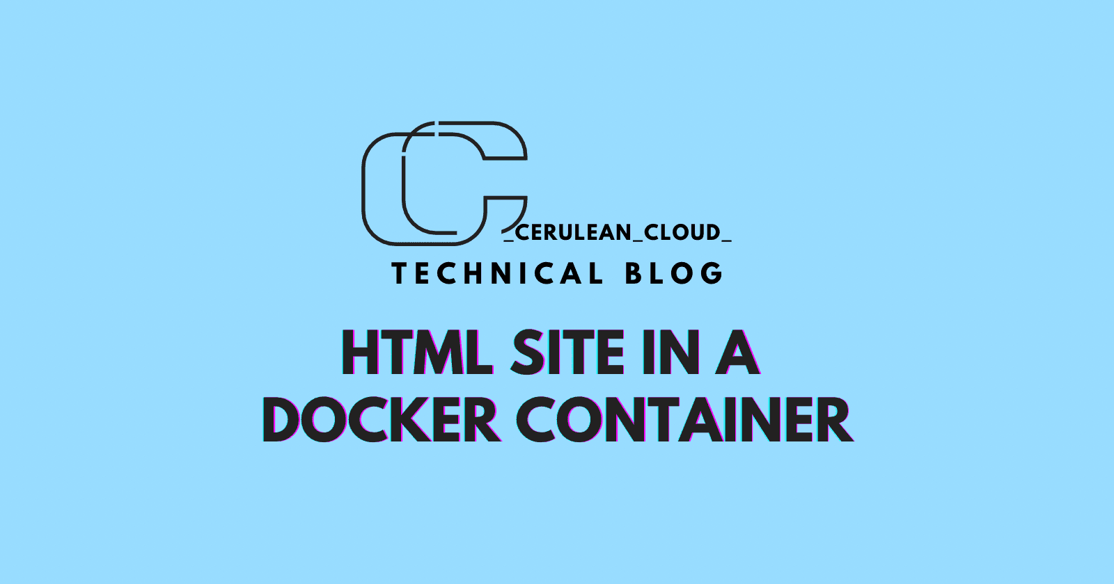 Serve a HTML Resume Site via a Docker Container