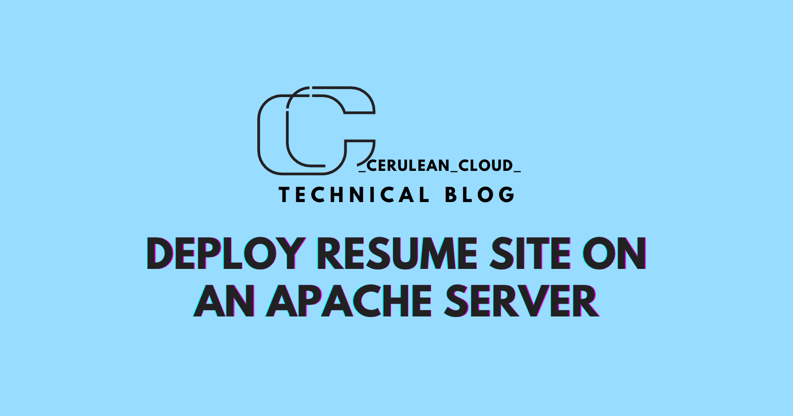 Deploy static resume on an Apache Server
